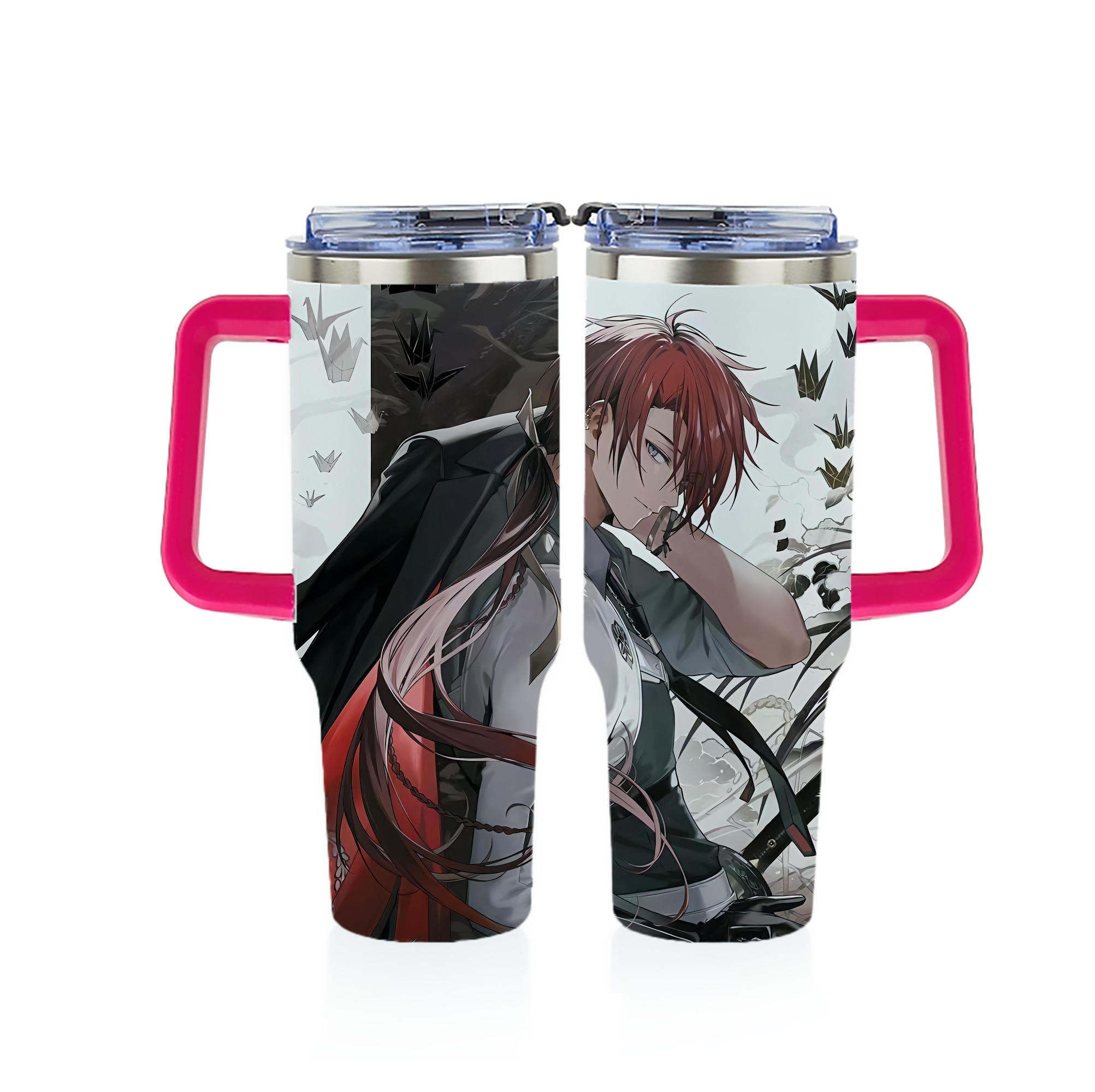 （画像用） 刀剣乱舞 Touken Ranbu 1200ｍLフルプリント車用タンブラー